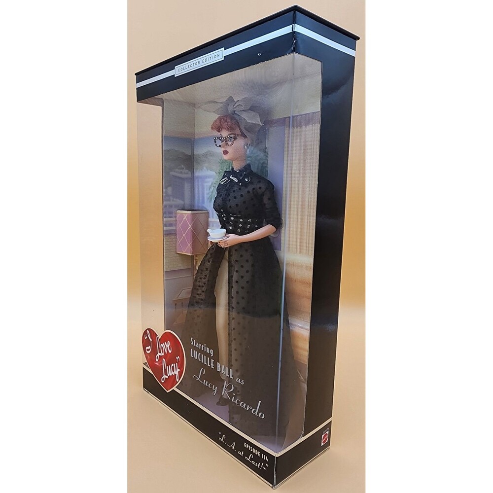 Collector Edition 2002 Lucille Ball #114 'LA at Last!' Barbie Unopened Box - Picture 3 of 16